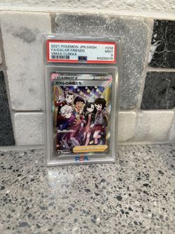 Pokemon PSA 9 Full Art Galar Friends
