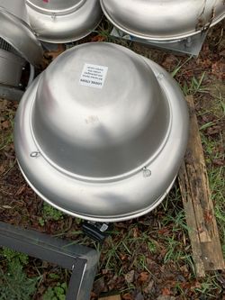 Commercial grade rooftop exhaust fan