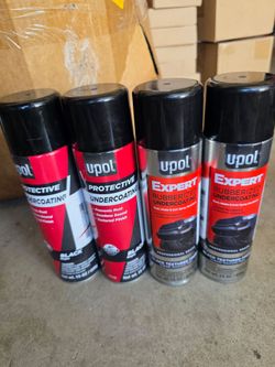 (4) new Rubberized Under Coating car truck suv