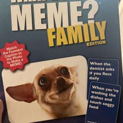 Family What Do You Meme Game 