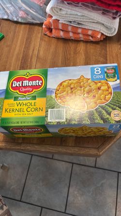 Delmonte fresh cut whole Colonel corn with sea salt eight cans