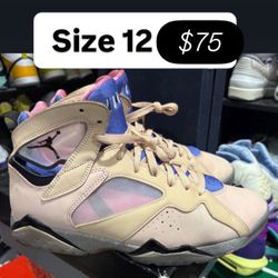 Jordan Retro 7s Sapphire Size 12 Men 