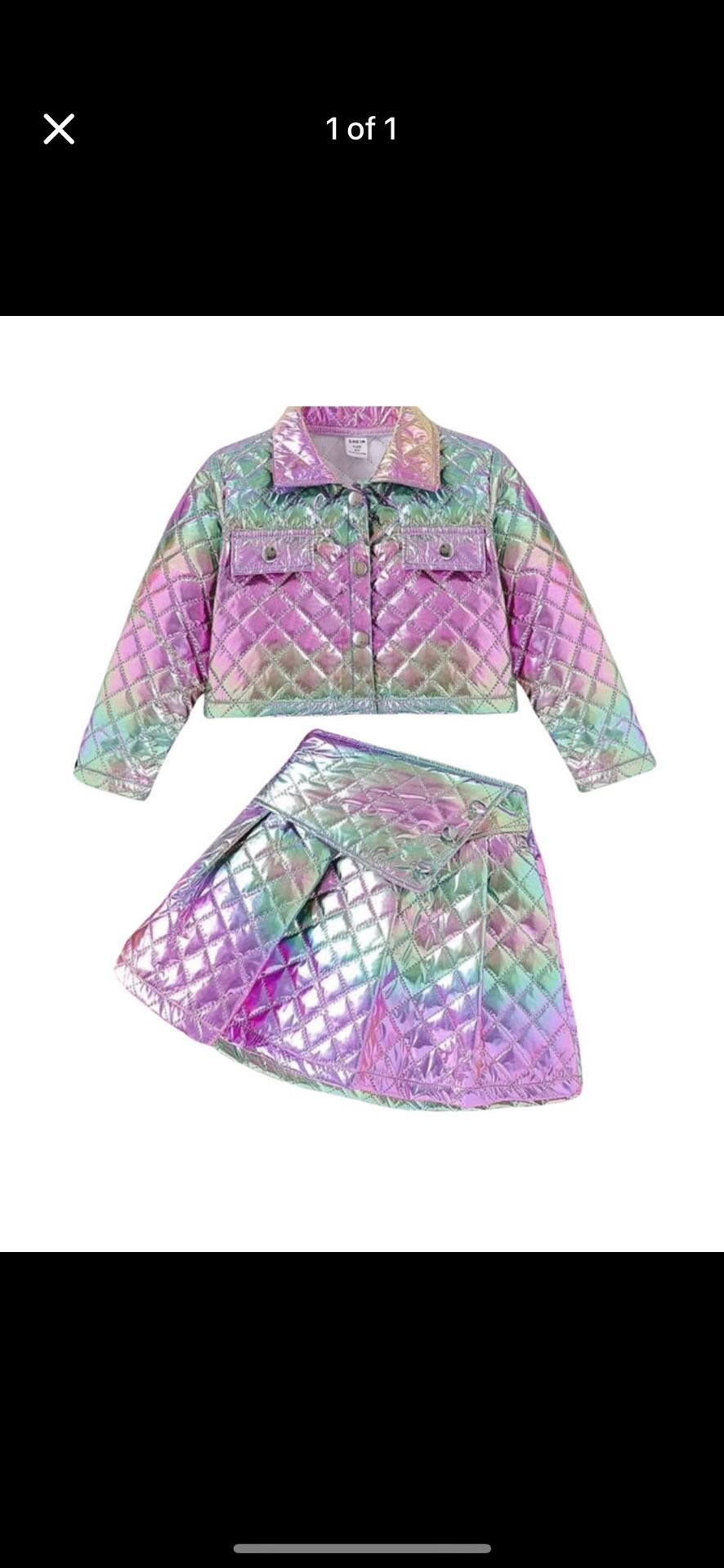 Brand new Girls 2 Piece set - Skirt And jacket