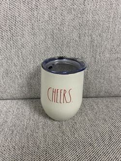 Rae Dunn “Cheers” Wine Tumbler