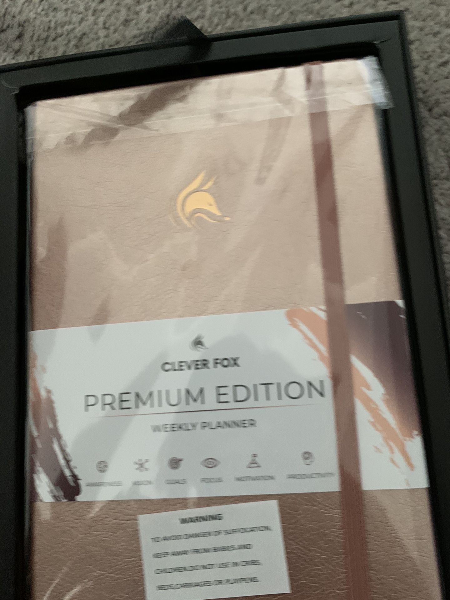 Weekly planer in gift box new