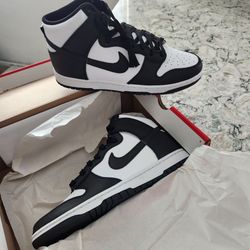Size 11 mens Nike Dunk Hi 🐼 panda