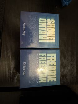 Shohei Ohtani Freddie Freeman Replica World Series Rings