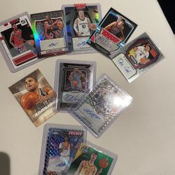21 Cards NBA Auto Patch Signature Cards 