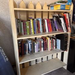 Handmade Picket Fence Bookshelf