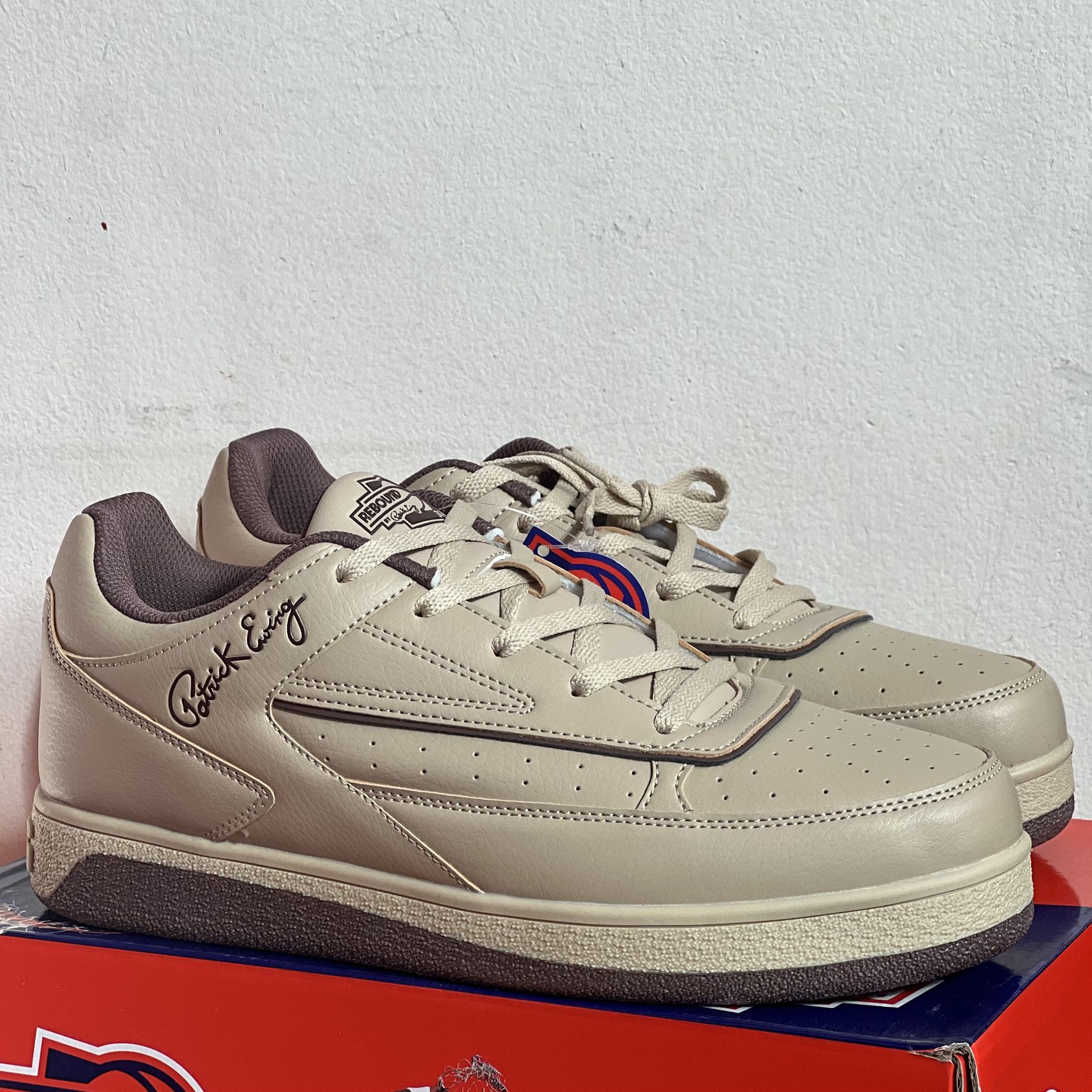 Patrick Ewing Orion Low Irish Cream Basketball Shoes 1RBE005-950