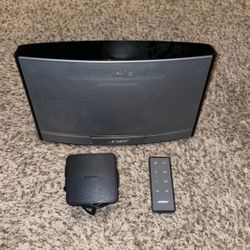 BOSE SOUNDDOCK PORTABLE DIGITAL MUSIC STEREO SYSTEM WITH CORD & REMOTE