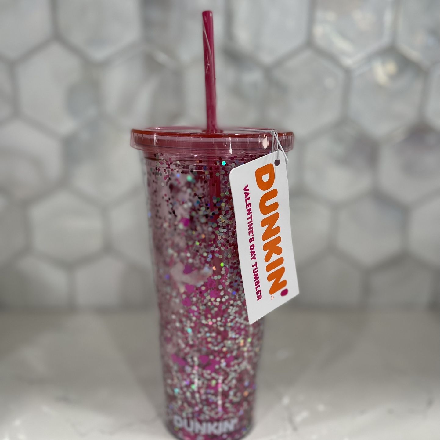 Dunkin Donuts 2023 Valentines Tumbler Pink for Sale in Lynwood, CA - OfferUp