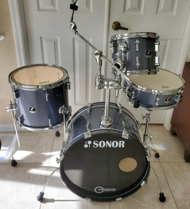 Sonor 4pc Drum Set Compact