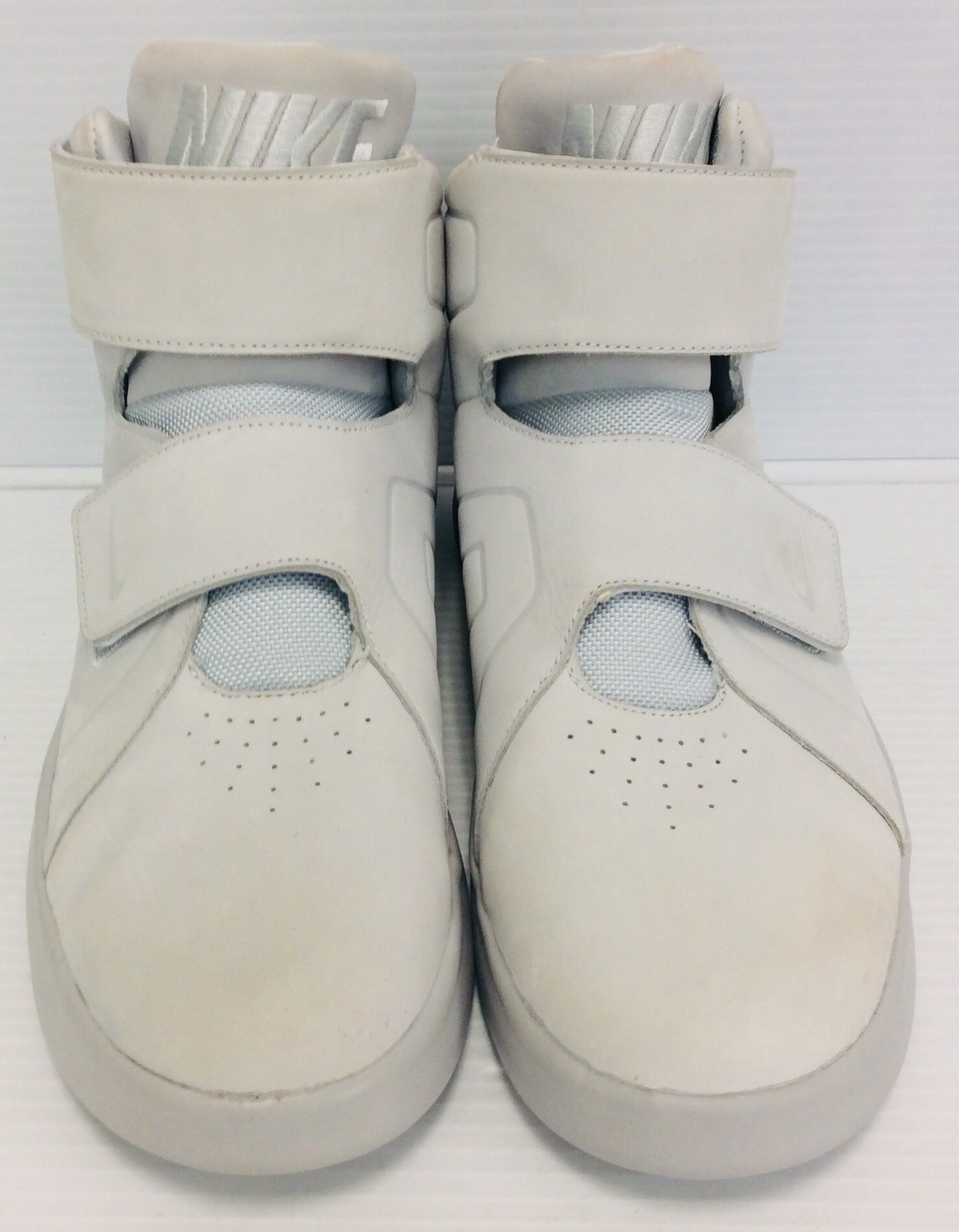 NIKE MARXMAN USED PURE PLATINUM 832766 001 MENS STRAP SNEAKER