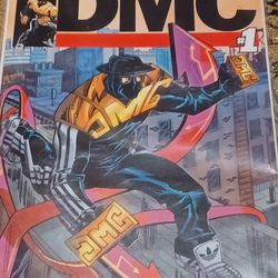 Run DMC Paperback Comicbook Rapper Music Artist Issue 1