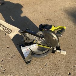RYOBI ONE+ 18V Cordless 7-1/4 in. Compound Miter Saw (Tool Only)