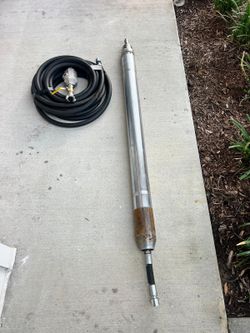 Pneumatic Rock Drill / Well Drilling Hammer with Hose. Missil de perforación