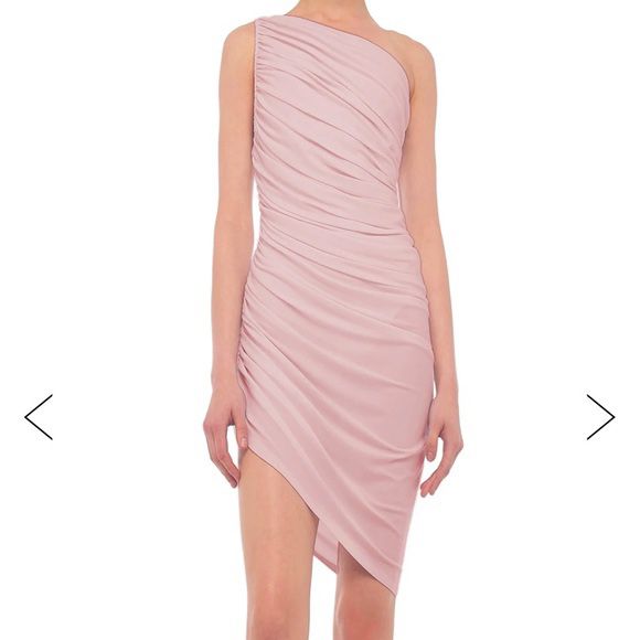 [NEW WITH TAGS] Norma Kamali Diana Mini Dress blush (XXS)