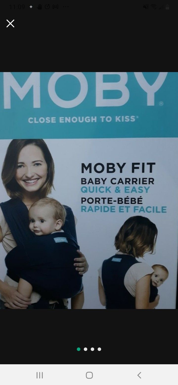 MOBY FIT INFANT BABY CARRIER