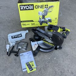 RYOBI ONE+ 18V Cordless 7-1/4 in. Compound Miter Saw (Tool Only)