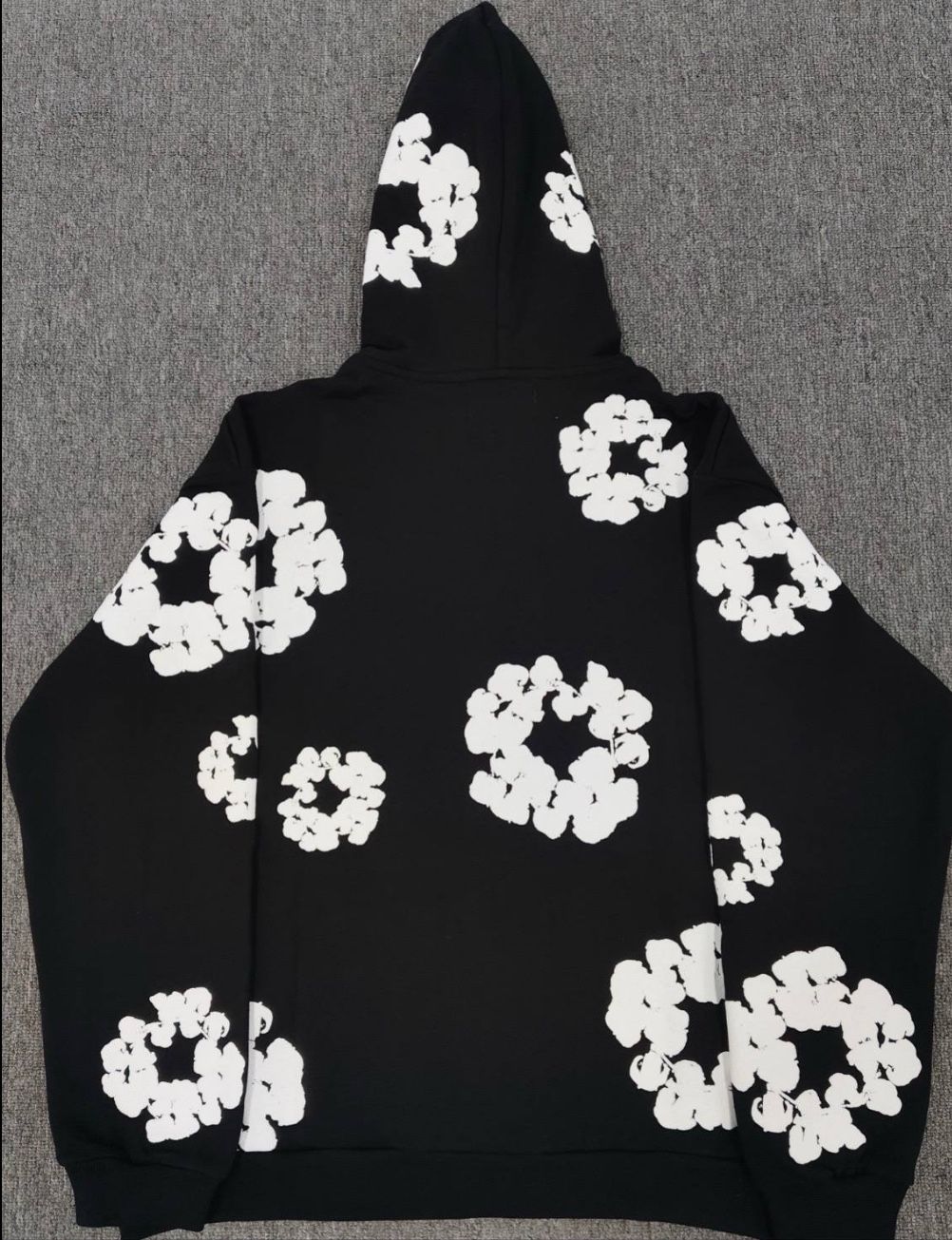 Denim Tears Hoodie Black And White