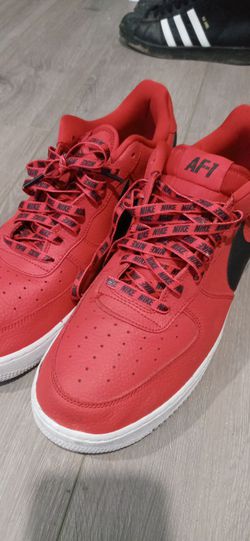 Nike Air Force 1 NBA Red Black Size 11 for Sale in Baltimore, MD