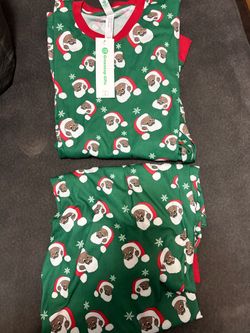 Greentop Gifts Christmas Pajama Set Size L
