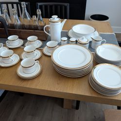 Sango Empress Gold China set