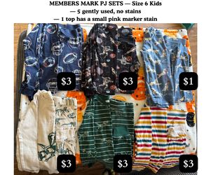 Carter’s & Member’s Mark Toddler & Kid Pajama Sets