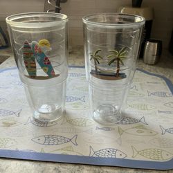 New two 24oz. Tervis double-walled insulated tumblers