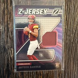 Jayden Daniels Rookie Card
