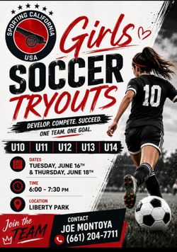 Soccer tryouts