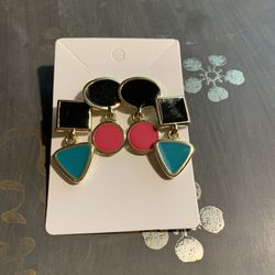 Vintage Fashion Earrings By Val