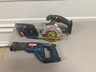 Ryobi 18volt used tools