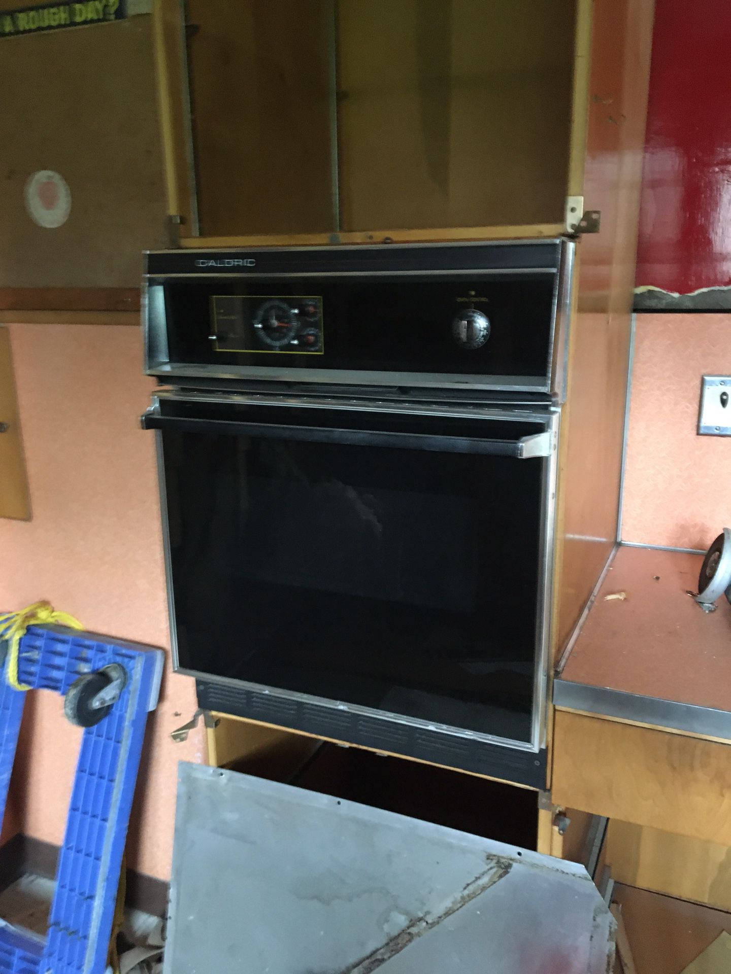 Vintage wall oven