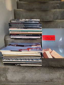 RESELLER BULK LOT - 44 Vintage Gianni Versace Fashion Catalogs