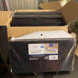 Half size storage bins (8 ct box )