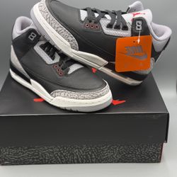 Jordan 3 Black Cement Reimagined  Size 11