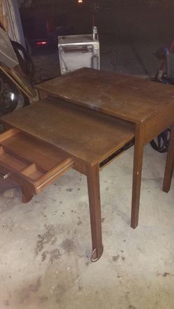 Wood table