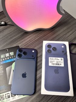 iPhone 17 Pro Max 256GB Blue AT&T Locked Good Condition