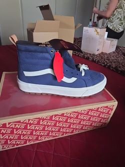 Vans Sk8-Hi Blue-Mens 10