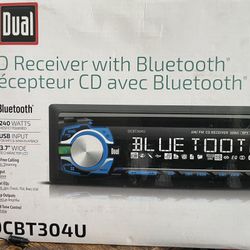 CD Receiver With Bluetooth