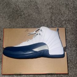 French Blue Jordan 12s 