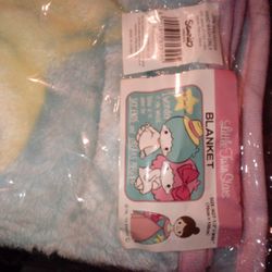 New Sanrio Little Twin Star Pink Blanket