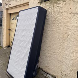 Free two Twin Size Box Frames Will Fit King Size Mattress 