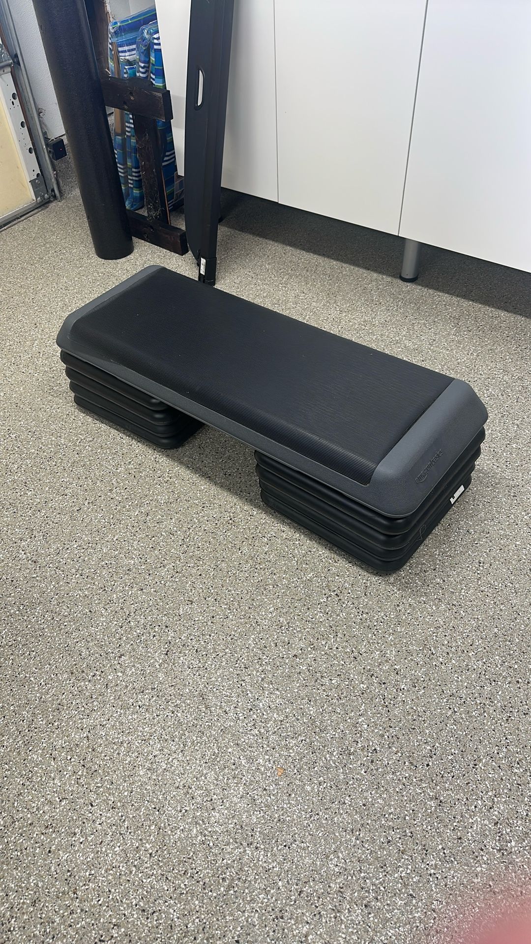 Exercise Step Platform with Risers