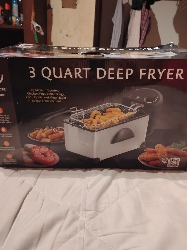 Complete Cuisine 3 Quart Deep Fryer 