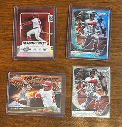 4 Juan Soto Cards