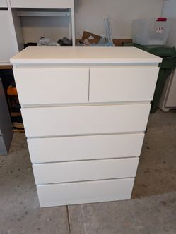 Ikea Malm Dresser white