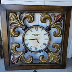 Clock. Large Decorative 